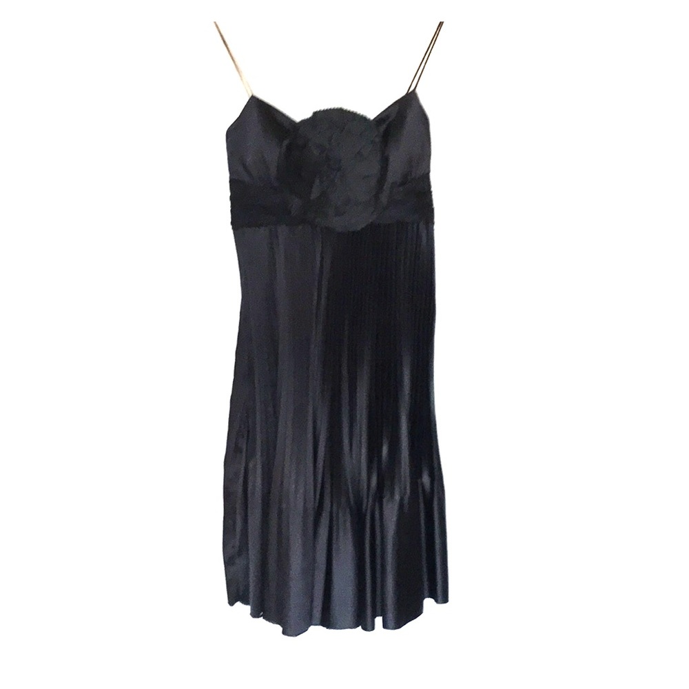 Vivienne Tam black dress with rose detail